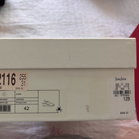 Charlotte Olympia leopard wedge sandal - Picture 6 of 7